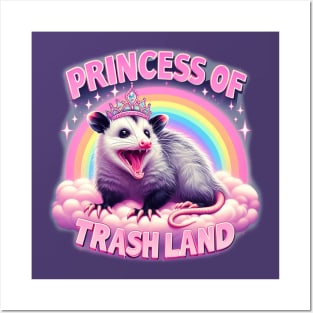 Princess Possum of Trash Land Posters and Art